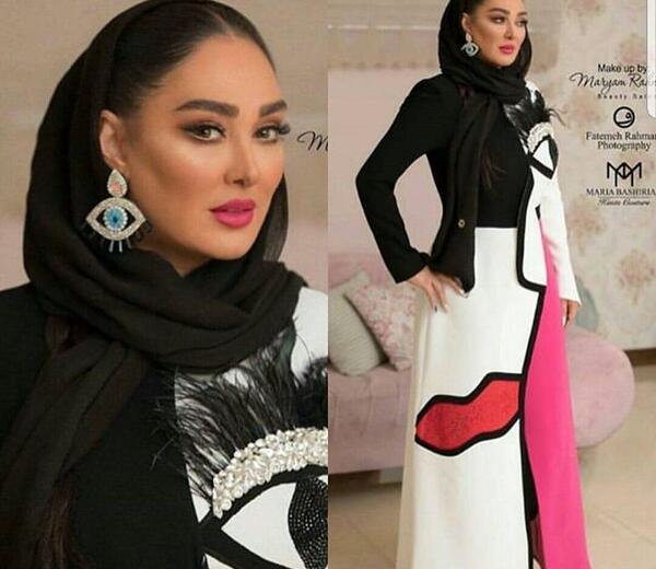 عکس مانتوهای الهام حمیدی