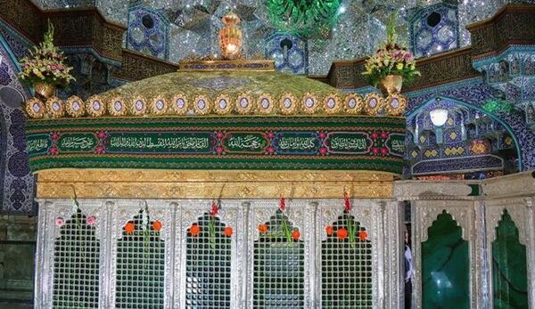 عکس ضریح مطهر حضرت معصومه
