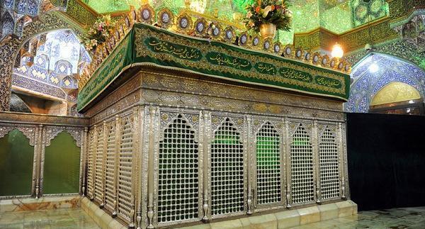 عکس ضریح مطهر حضرت معصومه