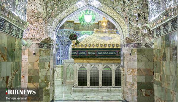 عکس ضریح مطهر حضرت معصومه
