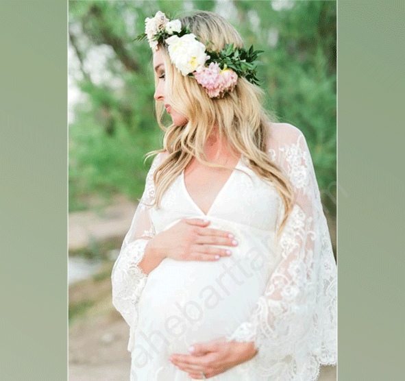 عکس آتلیه ی بارداری