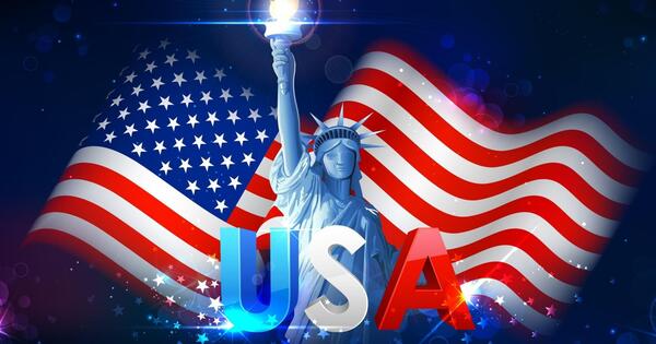 والپیپر عکس پرچم آمریکا برای پروفایل