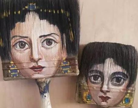عکس نقاشی چهره قدیمی