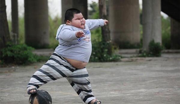 عکس کودک چاق