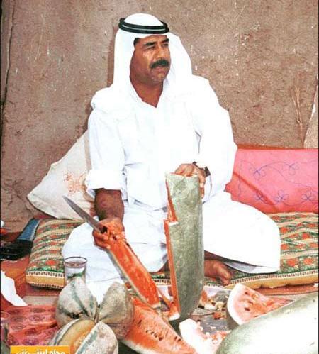 عکس کودکی صدام
