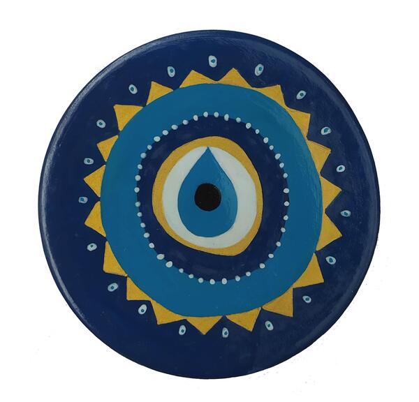 عکس طرح نقاشی چشم زخم