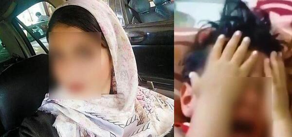 عکس کودک آزاری توسط مادر