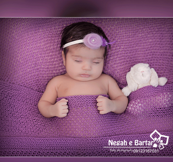 عکس آتلیه نوزاد در خانه