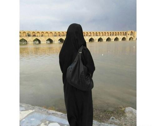 عکس پروفایل دونفره چادری