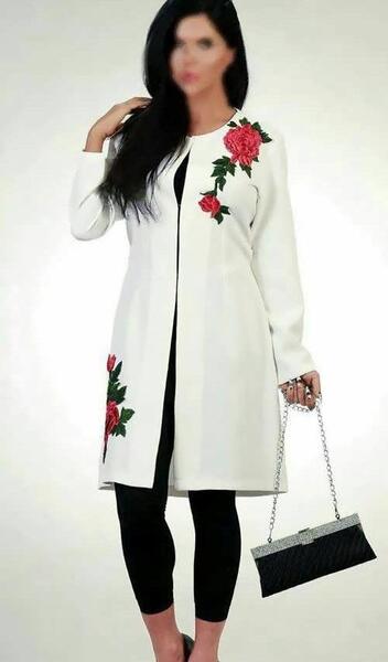 عکس مانتوهای گلدوزی شده