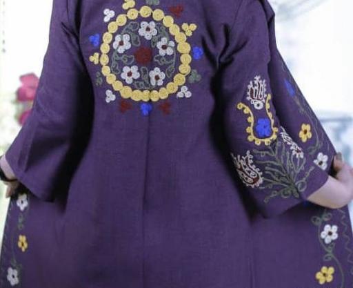 عکس مانتوهای گلدوزی شده