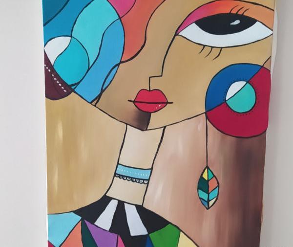 عکس نقاشی مدرن یزد