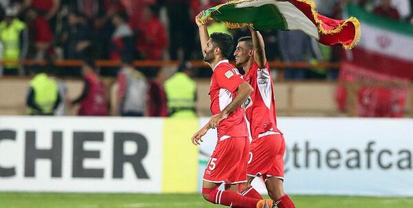 عکس پرچم پرسپولیس ایران