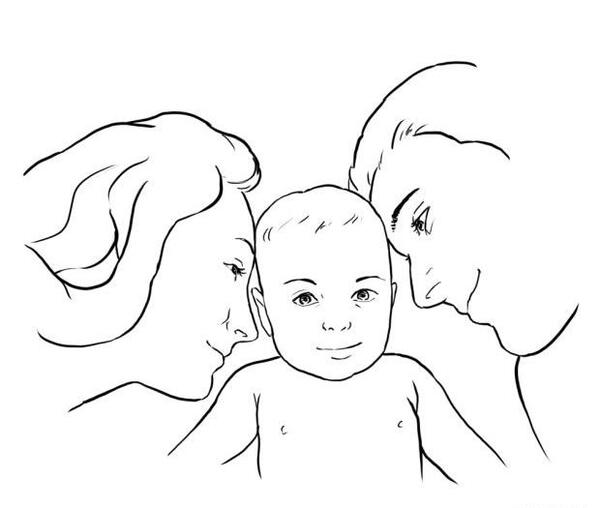 عکس کودک و والدین