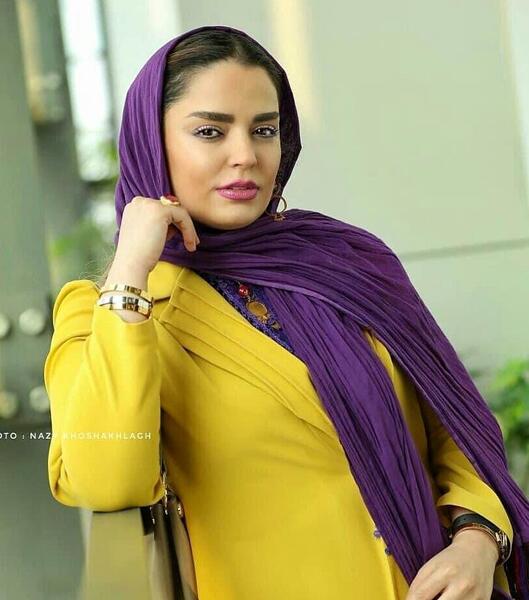 عکس مانتوی زرد