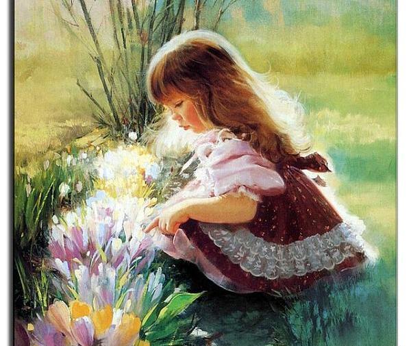 عکس طرح نقاشی از طبیعت با مداد رنگی