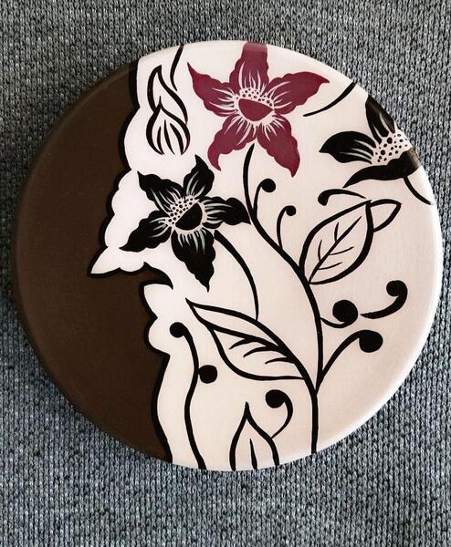 عکس طرح برای نقاشی روی سفال خام