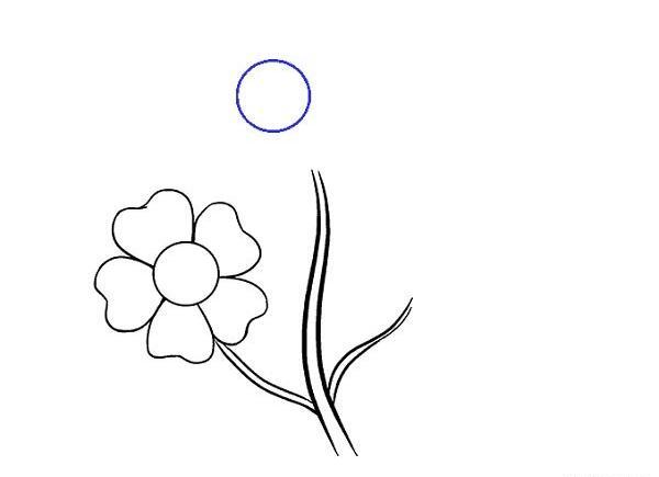عکس نقاشی گل خندان