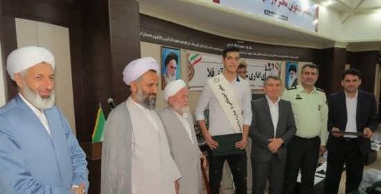عکس پدر صابر کاظمی