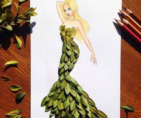 عکس طرح فانتزی زیبا برای نقاشی