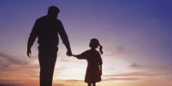عکس پدر و دختری