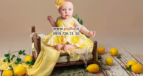عکس آتلیه ای کودک جدید