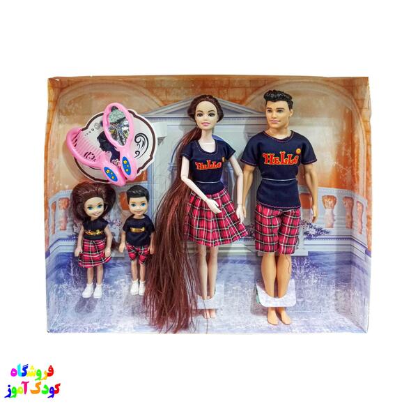 عکس چهار نفره باربی