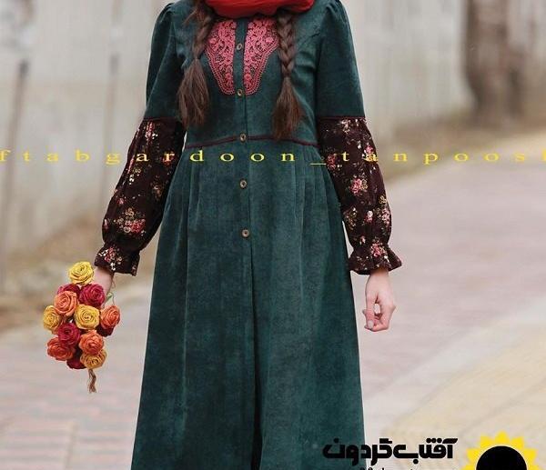 عکس مانتو مخمل