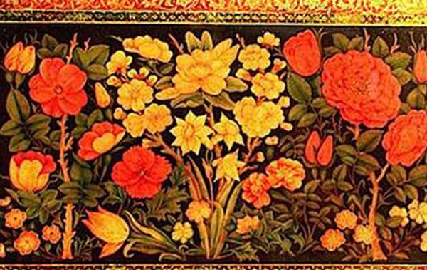 عکس طرح نقاشی زیر لاکی ساده