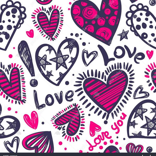 عکس طرح نقاشی قلب
