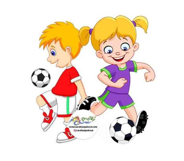 عکس نقاشی فانتزی ورزش