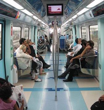 عکس قطار دبی