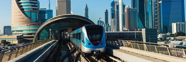 عکس قطار دبی