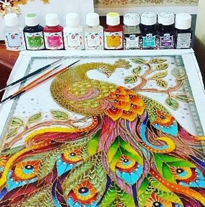 عکس طرح نقاشی ویترای