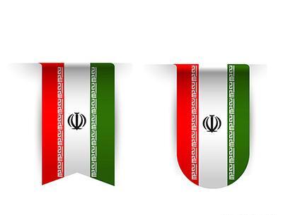 عکس پرچم ایران پروانه