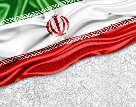 عکس پرچم ایران پروانه