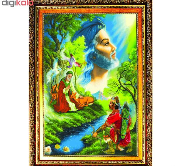 عکس نقاشی ساده ضامن آهو
