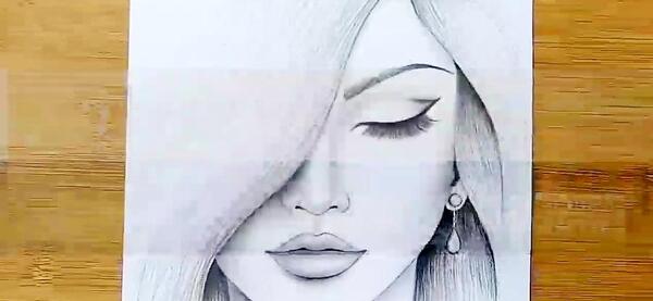 عکس نقاشی چهره