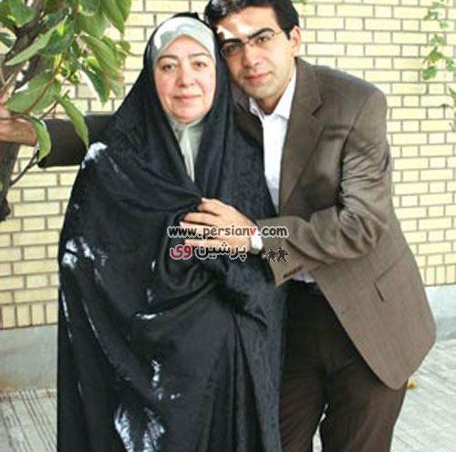 عکس مادر احسان علیخانی