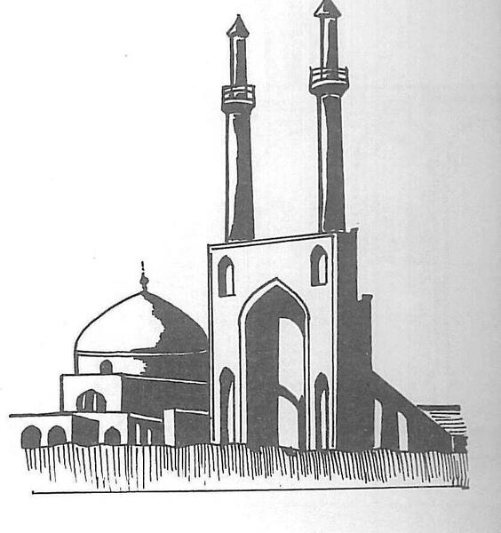 عکس نقاشی سیاه قلم حرم امام حسین