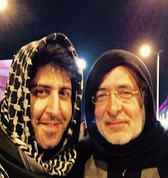 عکس پدر هومن حاجی عبداللهی