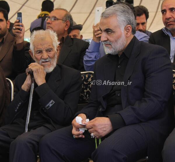 عکس پدر سردار سلیمانی