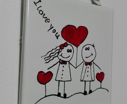 عکس نقاشی فانتزی عاشقانه