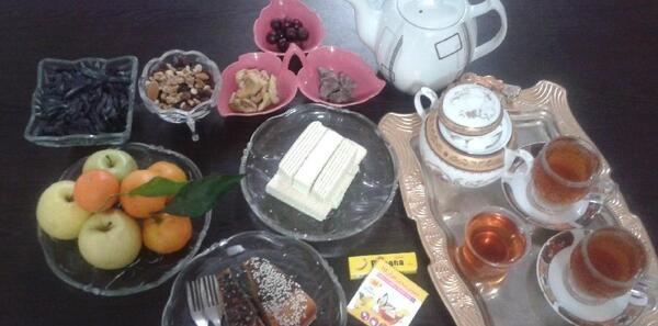 عکس چای سه نفره
