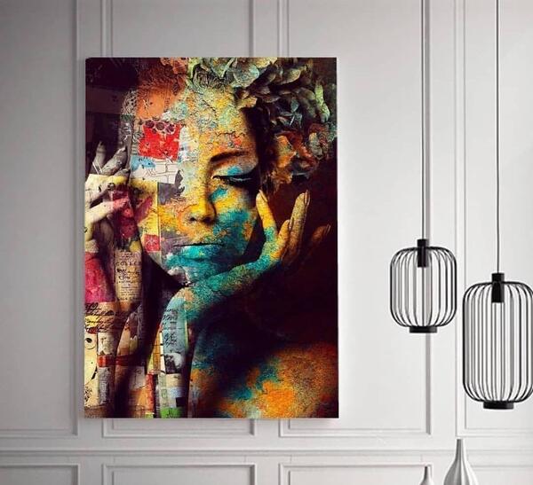 عکس طرح های مدرن برای نقاشی روی بوم