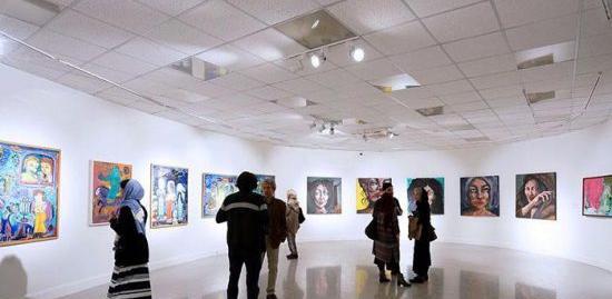 عکس گالری های نقاشی معروف تهران