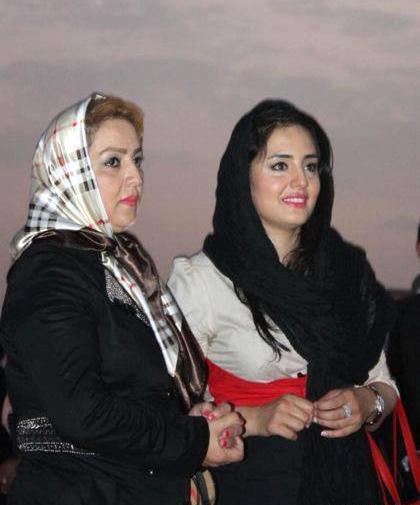 عکس مادر نرگس محمدی