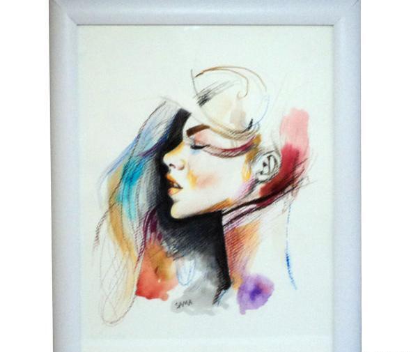 عکس طرح نقاشی آبرنگ ساده