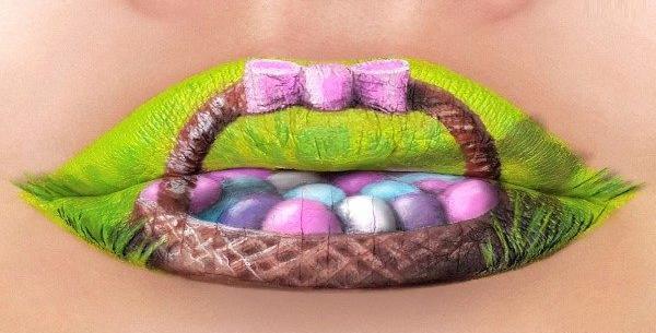 عکس نقاشی های زیبای لب