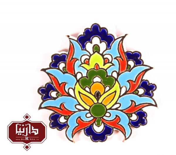 عکس نقاشی گل شاه عباسی